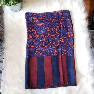 Ann Taylor Mixed Pattern Scarf